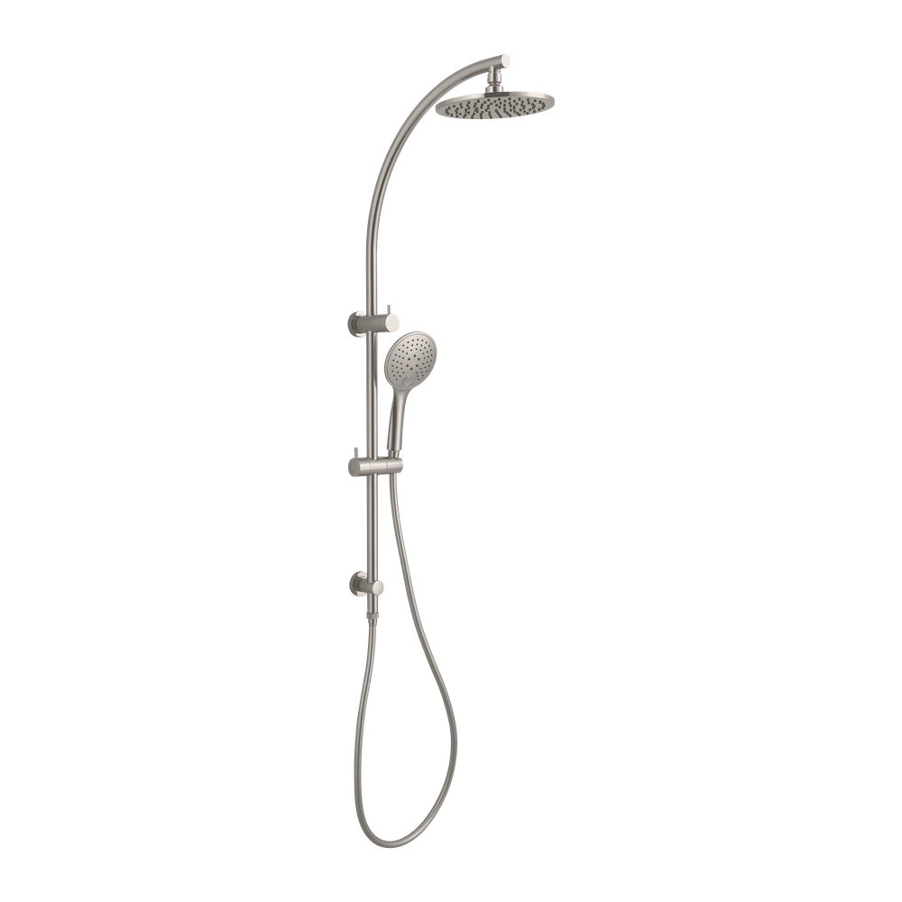 Dolce Twin Shower Brushed Nickel