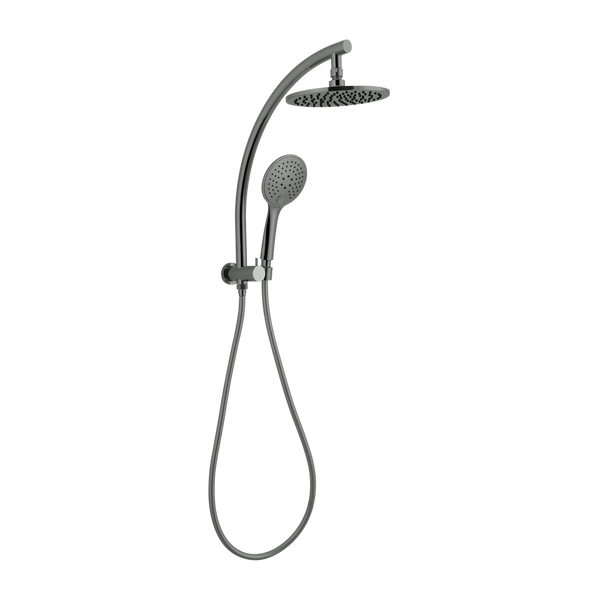 Dolce 2 In 1 Twin Shower Gun Metal
