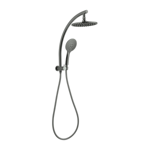 Dolce 2 In 1 Twin Shower Gun Metal - Brushed Gunmetal