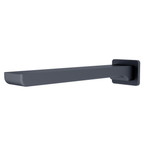 Celia Fixed Bath Spout Only Matte Black - Matte Black