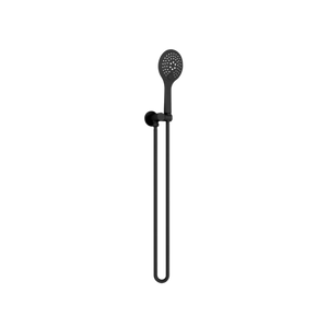 Rain 3 Function Shower On Bracket Matte Black - Matte Black