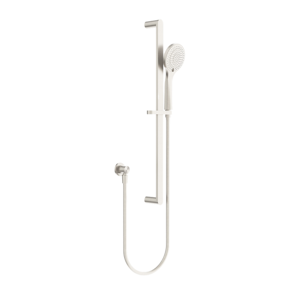 Ecco Shower Rail With Air Shower Brushed Nickel