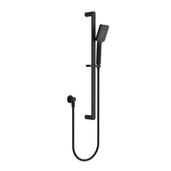 Bianca Shower Rail Matte Black