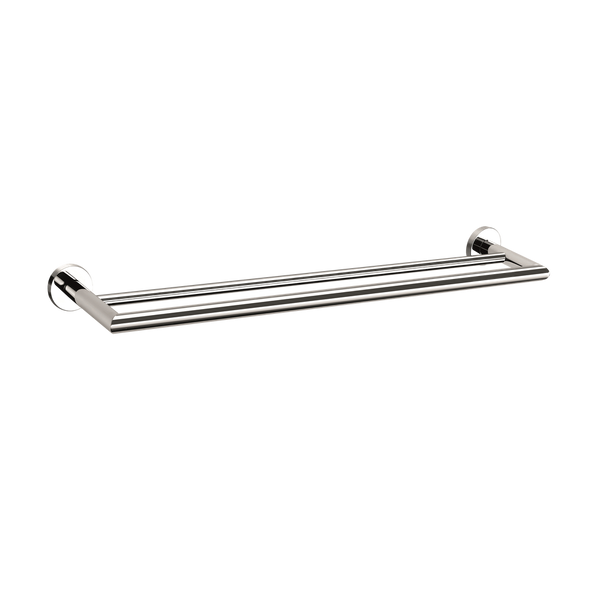 Dolce Double Towel Rail 700mm Chrome