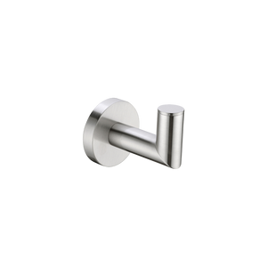 Dolce Robe Hook Brushed Nickel - Brushed Nickel