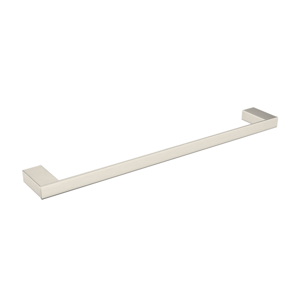 Celia Single Towel Rail 600mm Brushed Nickel