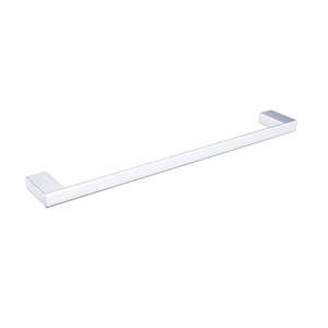 Celia Single Towel Rail 800mm Chrome - Chrome