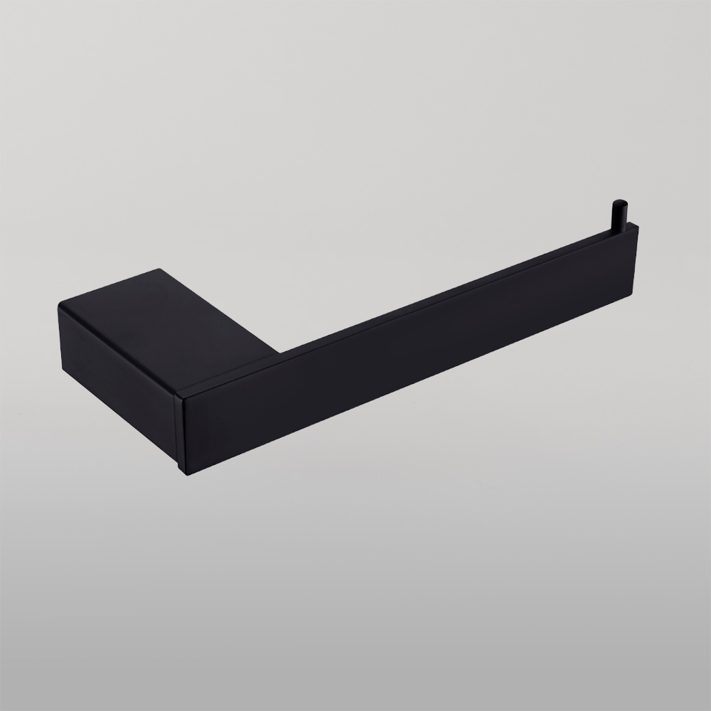 Celia Toilet Roll Holder Matte Black