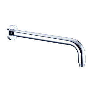 Round Shower Arm 500mm Length Chrome - Chrome