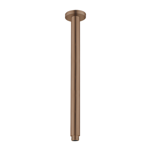Round Ceiling Arm 150mm Length Brushed Bronze - Brushed Bronze