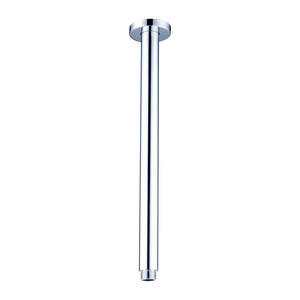 Round Ceiling Arm 600mm Length Chrome - Chrome