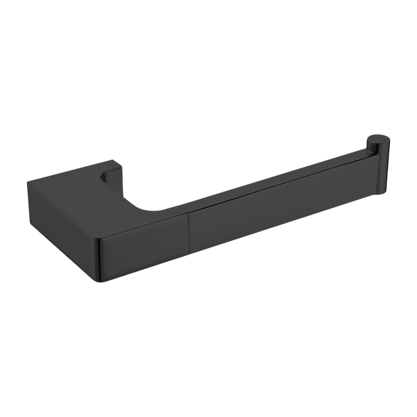 Pearl Toilet Roll Holder Matte Black