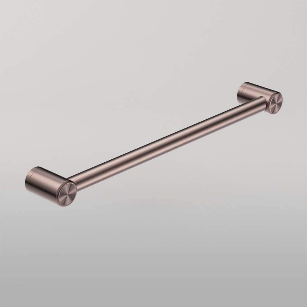 Mecca Care 32mm Grab Rail 600mm Brushed Bronze