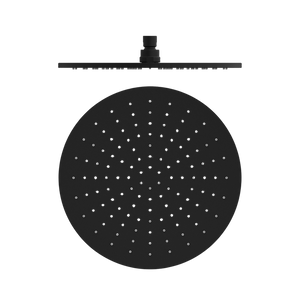 300mm Round Shower Head Matte Black - Matte Black