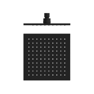 200mm Square Shower Head Matte Black - Matte Black