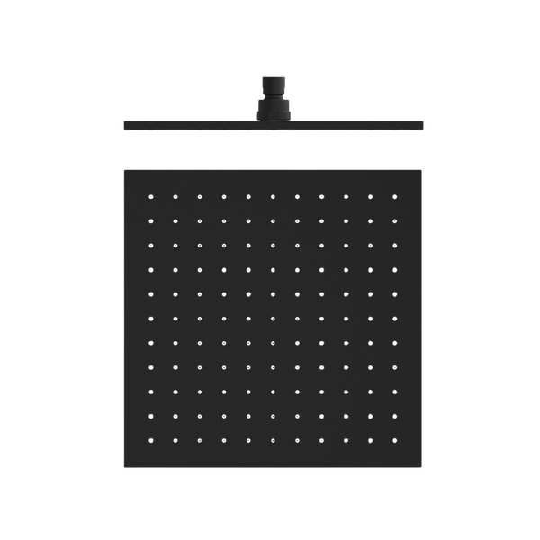 300mm Square Shower Head Matte Black