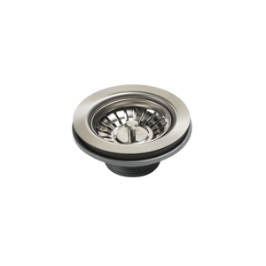 Round Basket Waste Stainless Steel - Stainless Steel