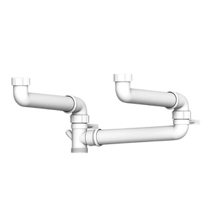 Opti-Space Connector Kit For Double Bowl Sink White - White