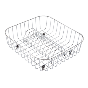 Nu-Petite Main Bowl Drainer Basket Stainless Steel - Stainless Steel
