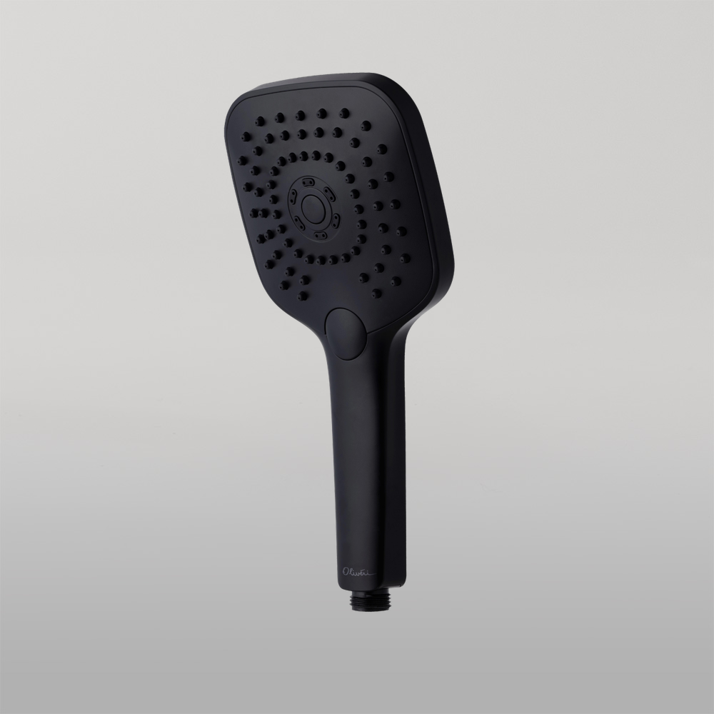 Monaco Hand Shower Head Matte Black