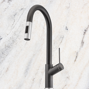 Vilo Pull Out Spray Mixer Black Granite - Black Granite