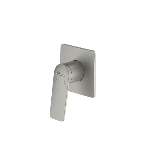 Paris Wall Mixer Brushed Nickel