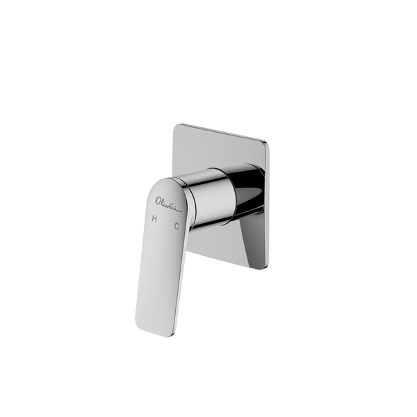 Paris Wall Mixer Chrome