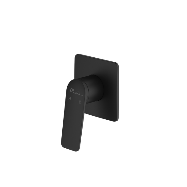 Paris Wall Mixer Matte Black