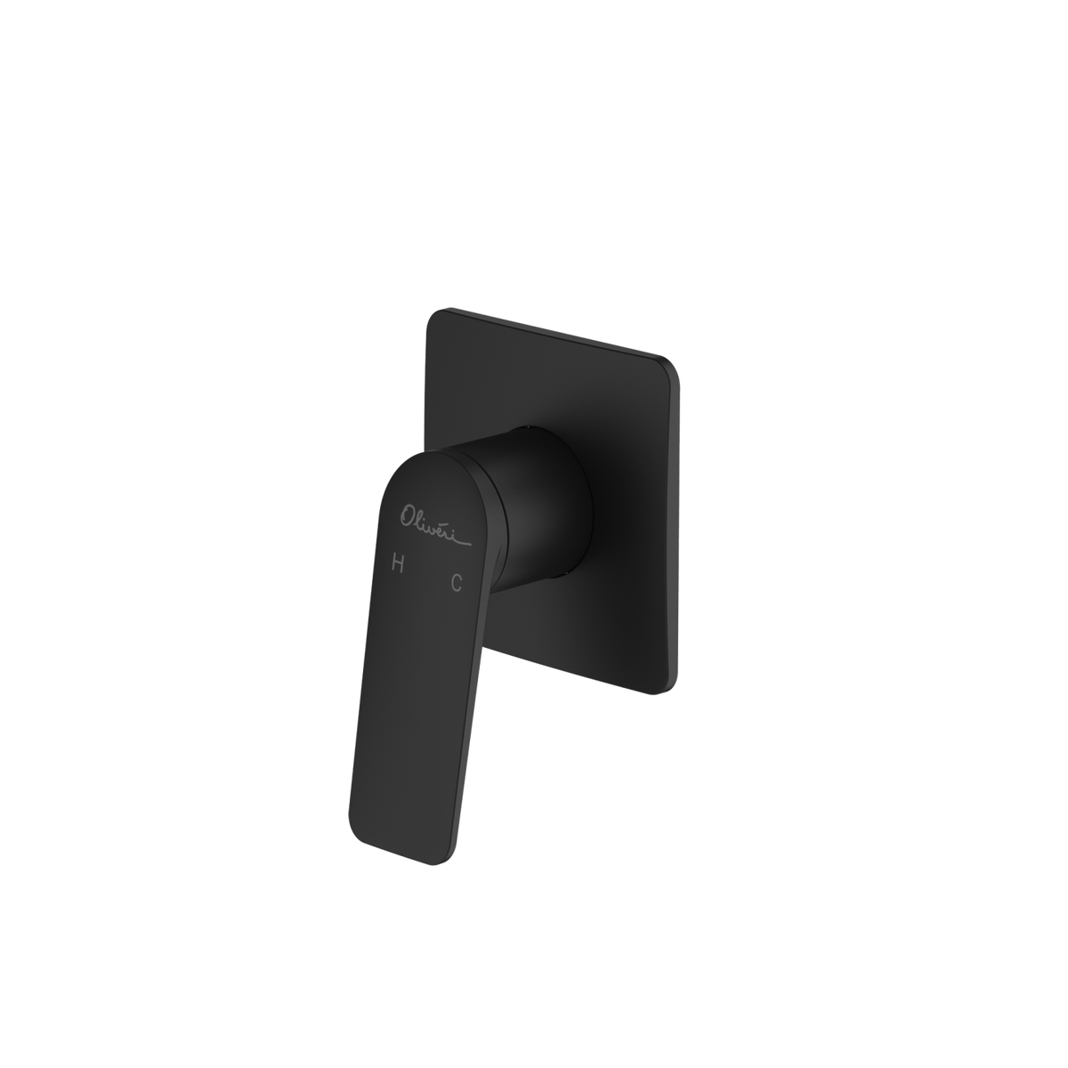 Paris Wall Mixer Matte Black