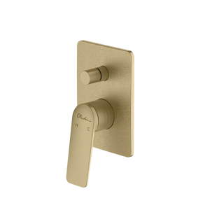 Paris Wall Mixer With Diverter Classic Gold - Classic Gold