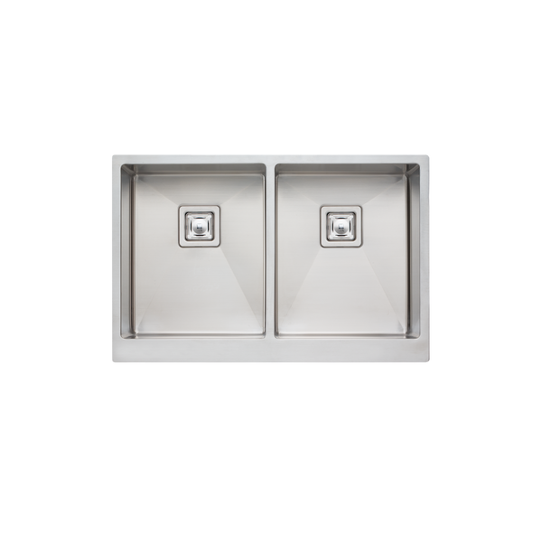 Professional Butler Series Double Bowl Sink With Apron Stainless Steel