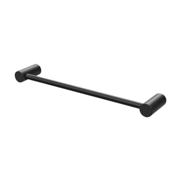 Vivid Slimline Hand Towel Rail 350mm Matte Black
