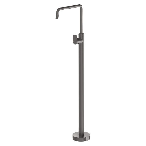 Mekko Floor Mounted Bath Mixer Brushed Carbon