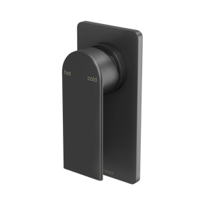 Teel SwitchMix Shower / Wall Mixer Fit-Off Kit  Matte Black - Matte Black