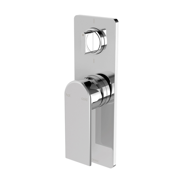 Teel SwitchMix Shower / Bath Diverter Mixer Fit-Off Kit  Chrome
