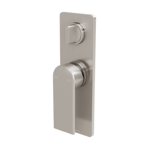 Teel SwitchMix Shower / Bath Diverter Mixer Fit-Off Kit  Brushed Nickel - Brushed Nickel