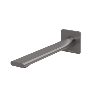 Teel Wall Bath Outlet 200mm Brushed Carbon - Brushed Carbon