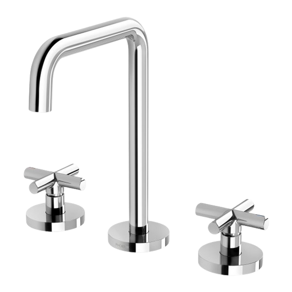 Vivid Slimline Plus Basin Set Chrome