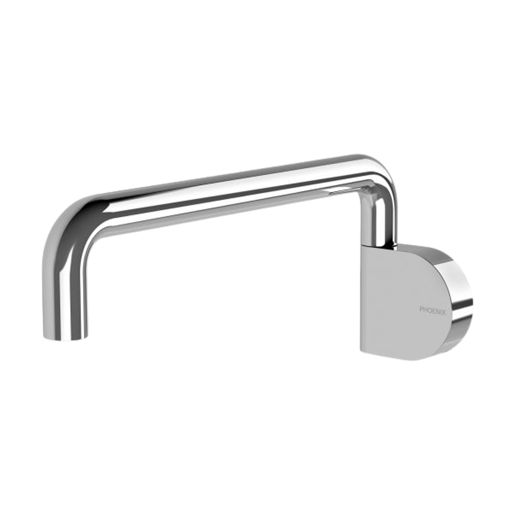 Designer Swivel Bath Outlet 230mm Round Chrome