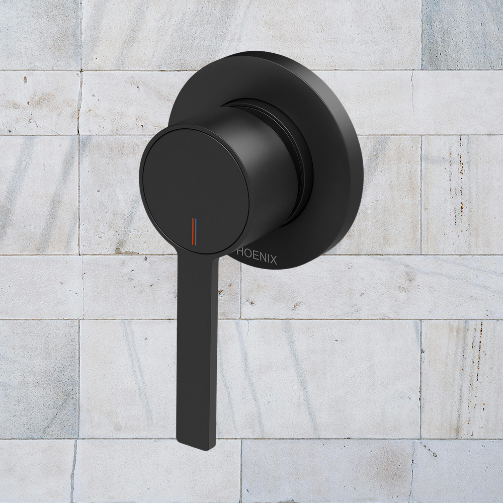 Lexi MKII SwitchMix Shower / Wall Mixer Fit-Off Kit  Matte Black