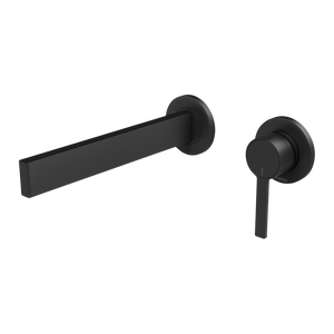 Lexi MKII SwitchMix Wall Bath Mixer Set 200mm Fit-Off Kit  Matte Black - Matte Black