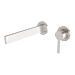 Lexi MKII SwitchMix Wall Bath Mixer Set 200mm Fit-Off Kit  Brushed Nickel - Brushed Nickel