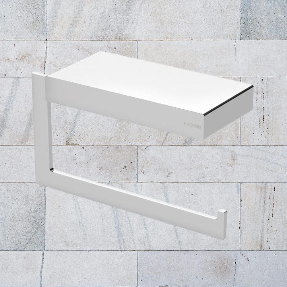 Lexi MKII Toilet Roll Holder Chrome