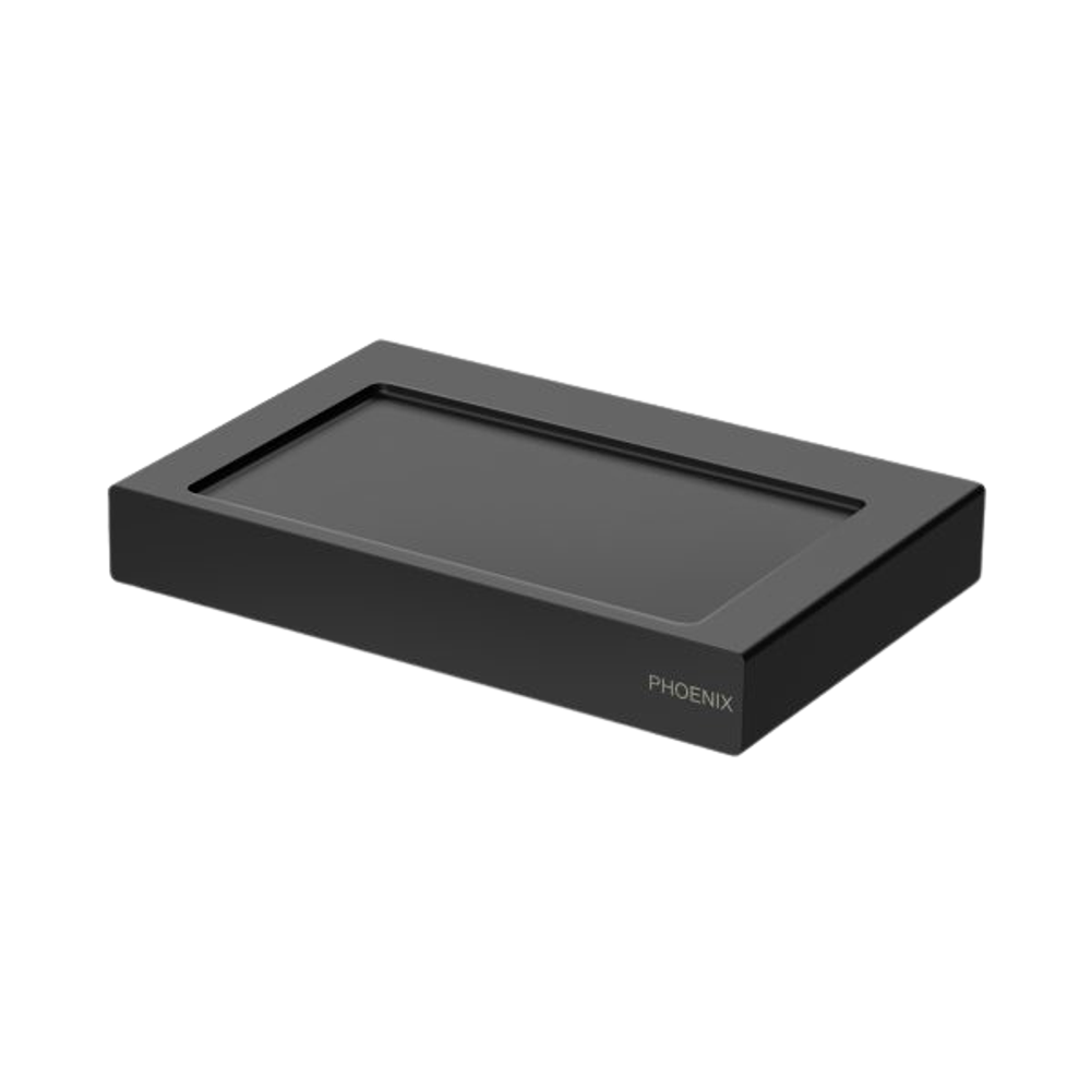 Lexi MKII Soap Dish Holder  Matte Black