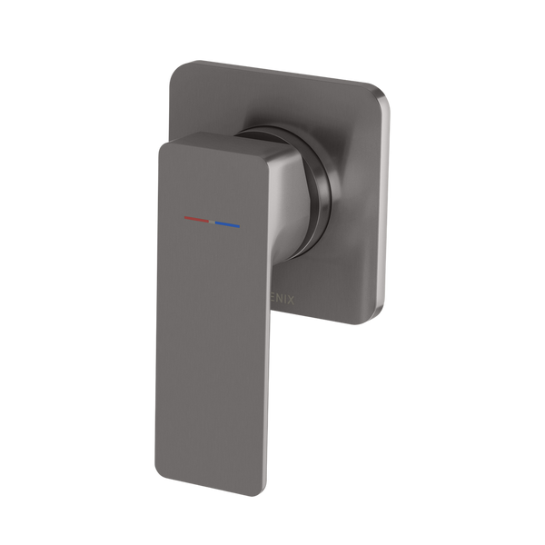 Gloss MKII SwitchMix Shower / Wall Mixer Fit-Off Kit   Brushed Carbon