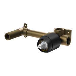 Builders Wall Mixer Set Breech Only Lead Free Matte Black - Matte Black