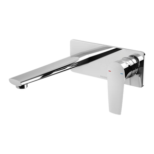 Arlo Wall Basin / Bath Mixer Set 200mm Trim Kit Only Chrome - Chrome