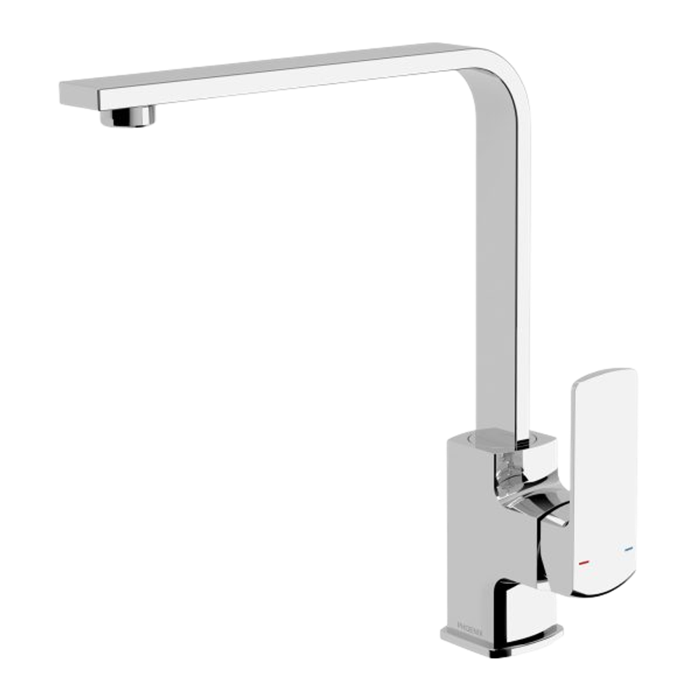 Teva Sink Mixer 200mm Squareline Chrome