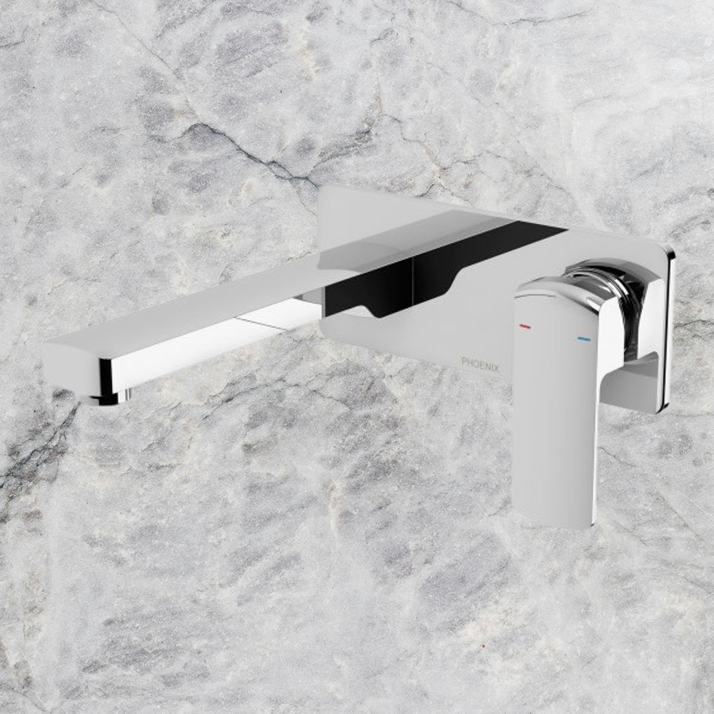 Teva Wall Basin / Bath Mixer Set 200mm Trim Kit Only Lead Free Chrome