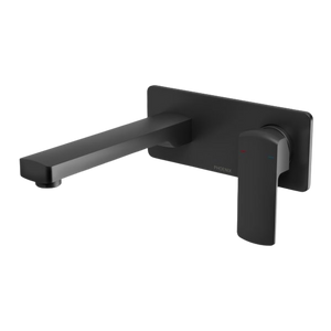 Teva Wall Basin / Bath Mixer Set 200mm Trim Kit Only Lead Free Matte Black - Matte Black
